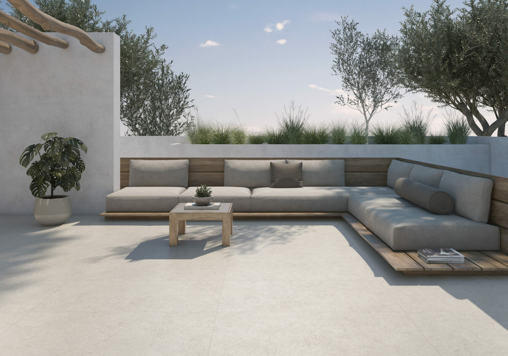 Naturem Vente De Carrelage A Orleans VINCI Amb 05 WHITE ANTISLIP 60x120 AZUVI