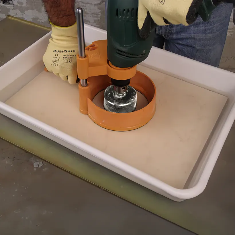 Naturem Vente De Carrelage A Orleans KIT TREPANS DIAMANT EASYGRES PLUS 2