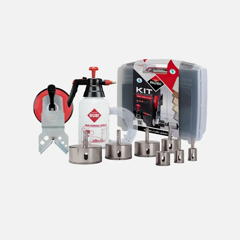 Naturem Vente De Carrelage A Orleans KIT TREPANS DIAMANT EASYGRES PLUS 3